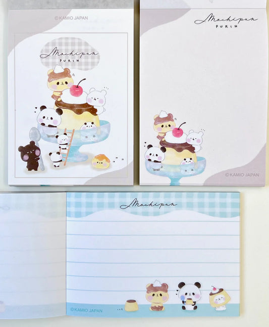 Animal Pudding Mini Notepad