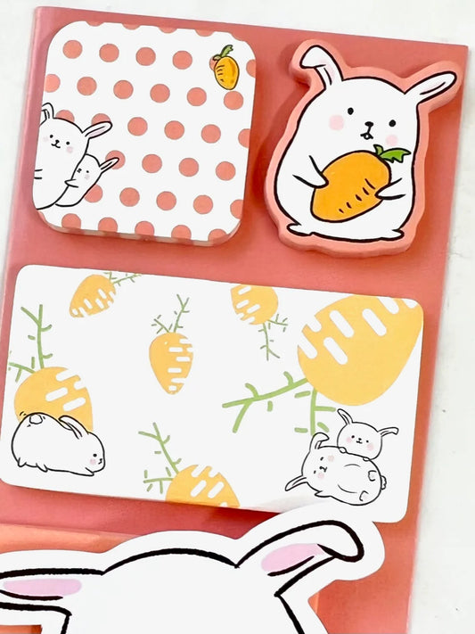 BUNNY RABBIT STICKY NOTES