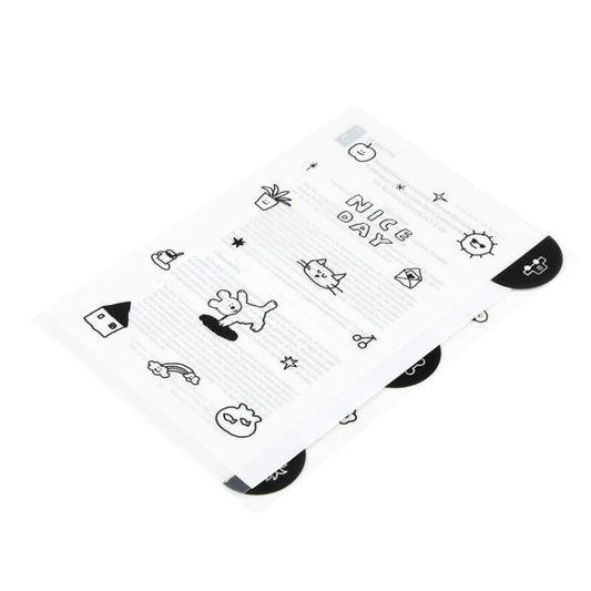Black and White Index Folder