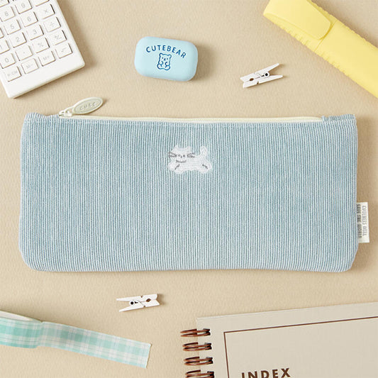 Blue Cat Pouch
