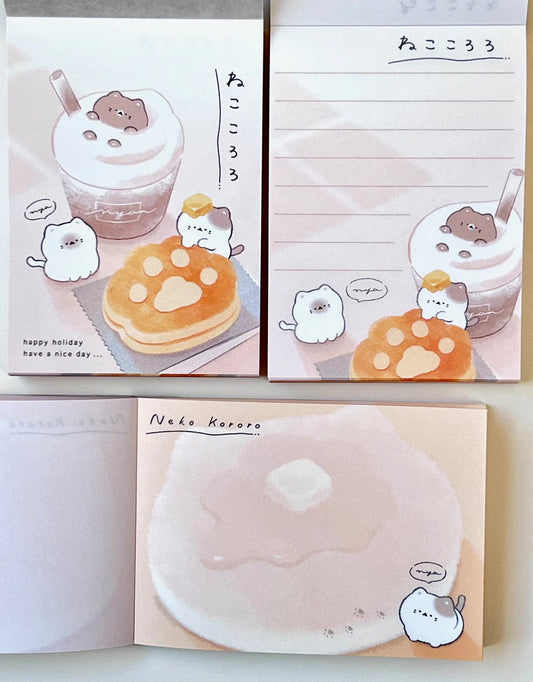 Cat Cafe Mini Notepad