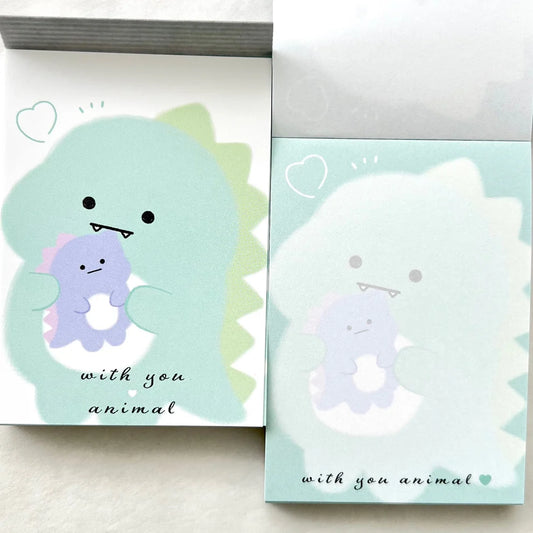 Kamio Kyoryu Dinosaur Mini Notepad