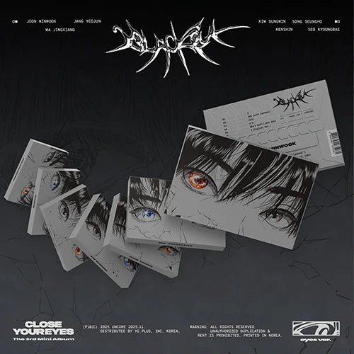 CLOSE YOUR EYES The 3rd Mini Album - [blackout] (eyes ver.)