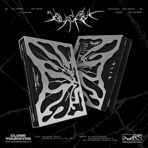 CLOSE YOUR EYES The 3rd Mini Album - [blackout] (blackout ver.)