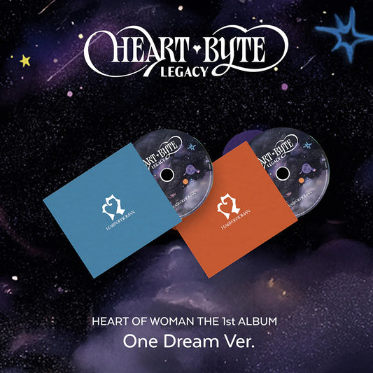 HEART OF WOMAN (하트오브우먼) THE 1st ALBUM - [Heart Byte : LEGACY] (One Dream ver.)