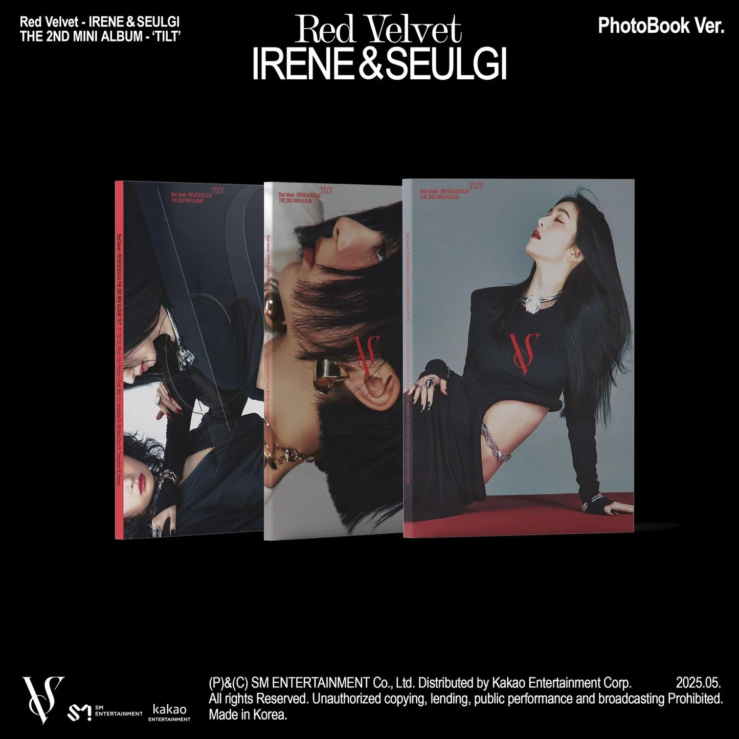 Red Velvet IRENE & SEULGI (레드벨벳 아이린&슬기) 2ND Mini Album - [TILT] (Photobook Ver.)