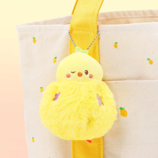 [Anirollz] Miniz Fluffy Ball Chickiroll Plush Charm