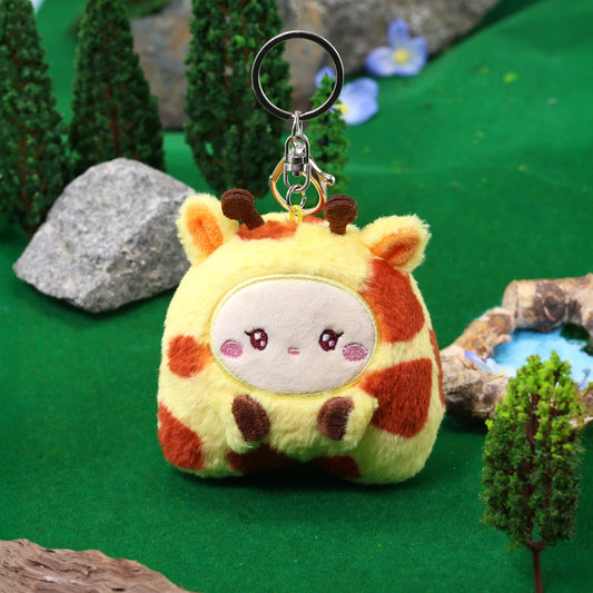 [Anirollz] Miniz Giraffe Bunniroll Plush Charm