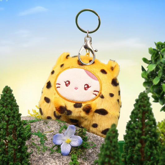 [Anirollz] Miniz Leopard Kittiroll Plush Charm