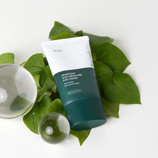 [Anua] Heartleaf Silky Moisture Sun Cream