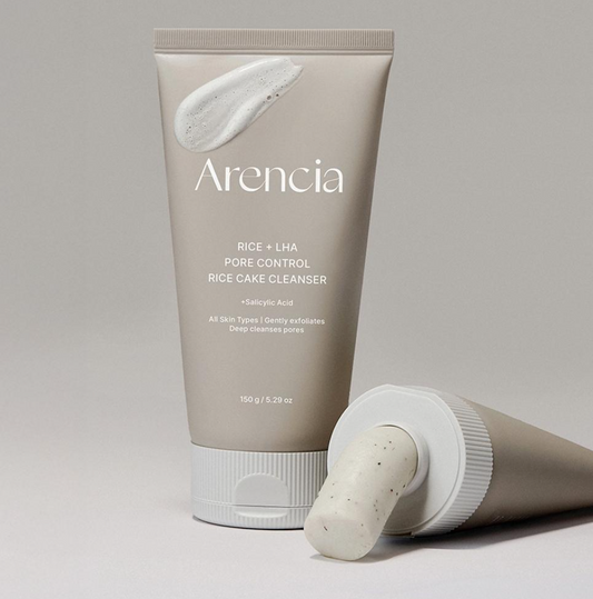 [Arencia] Rice + LHA Pore Control Rice Cake Cleanser