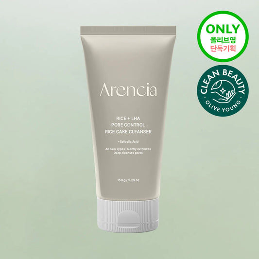 [Arencia] Rice + LHA Pore Control Rice Cake Cleanser