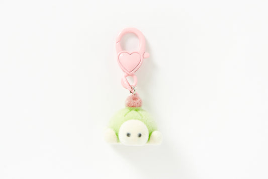 [Art Box] Cherry Turtle Fluffy Keyring