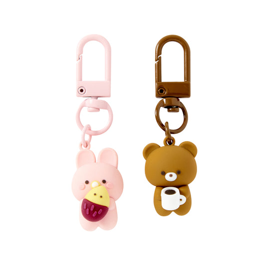 [Art Box] Roasted Sweet Potato & Cocoa Keyring Set