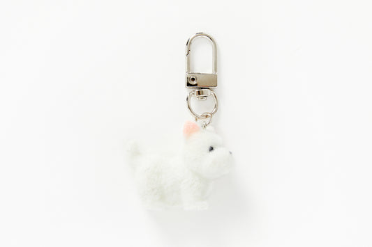 [Art Box] Schnauzer Fluffy Keyring