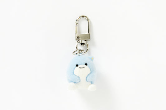 [Art Box] Sitting Boss Fluffy Keyring
