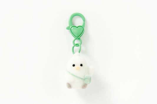 [Art Box] Sitting Mali Fluffy Keyring