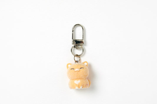 [Art Box] Smile Cat Fluffy Keyring