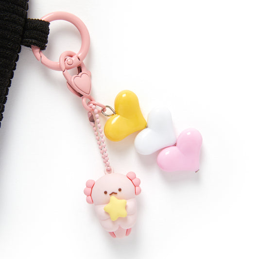 [Art Box] Star Axolotl Keyring
