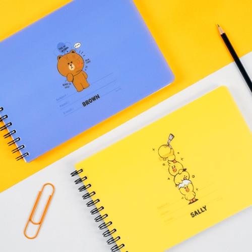BROWN & FRIENDS PP COVER DRAWING NOTEBOOK
