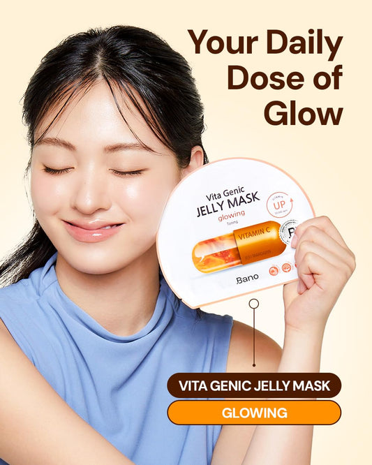 [Banobagi] Vita Genic Jelly Face Glowing Mask