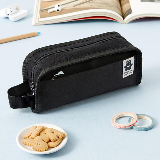 Black Rabbit Multi-Pocket Pouch
