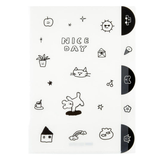 Black and White Index Folder