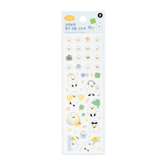 Cute Mali Seal Sticker