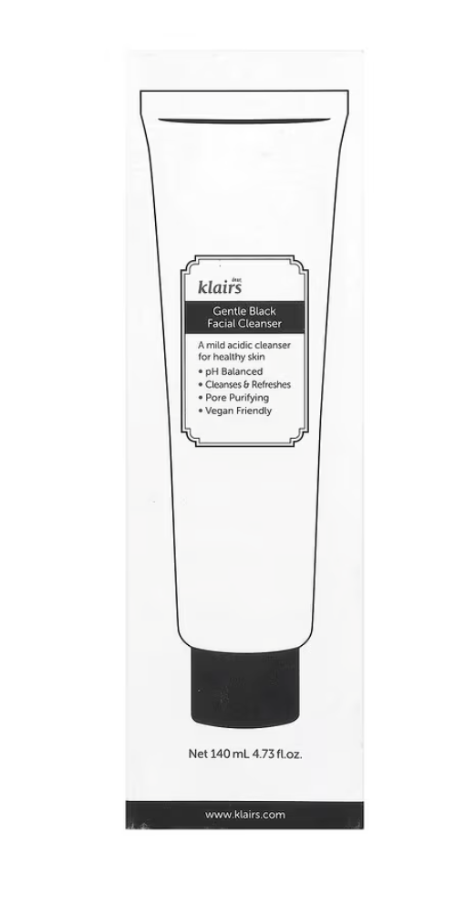 [Dear, Klairs] Gentle Black Facial Cleanser