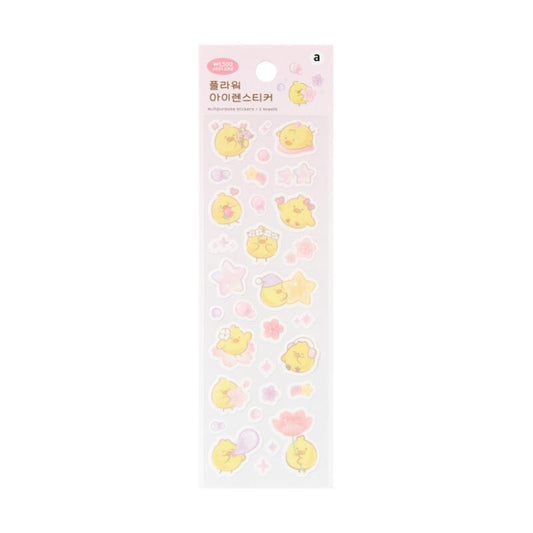 Flower Iren Seal Sticker