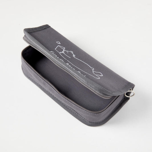 Friendly Bear Charcoal Pouch