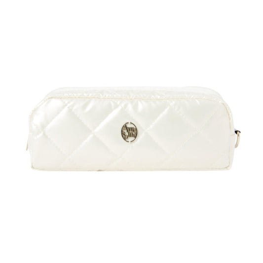 Glossy White Multi Pouch