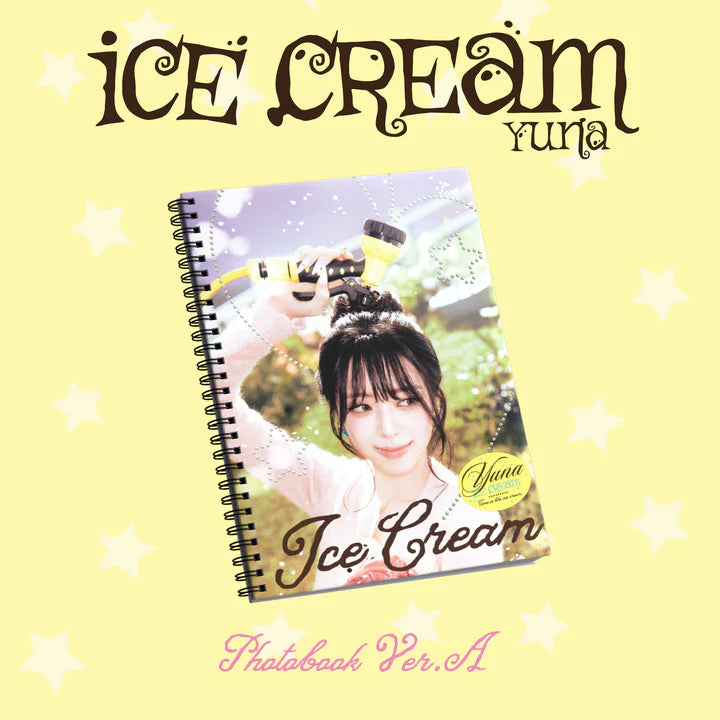 YUNA (유나 ITZY) 1st Mini Album - [Ice Cream] (Photobook Ver.)