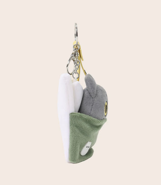 [Hakongee] Plush Charm w/ Strap - In Bed