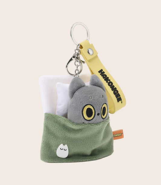[Hakongee] Plush Charm w/ Strap - In Bed