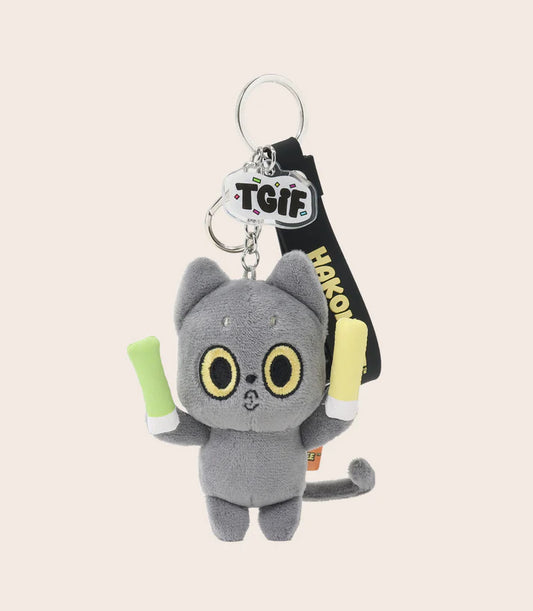 [Hakongee] Plush Charm with Strap - TGIF sticks