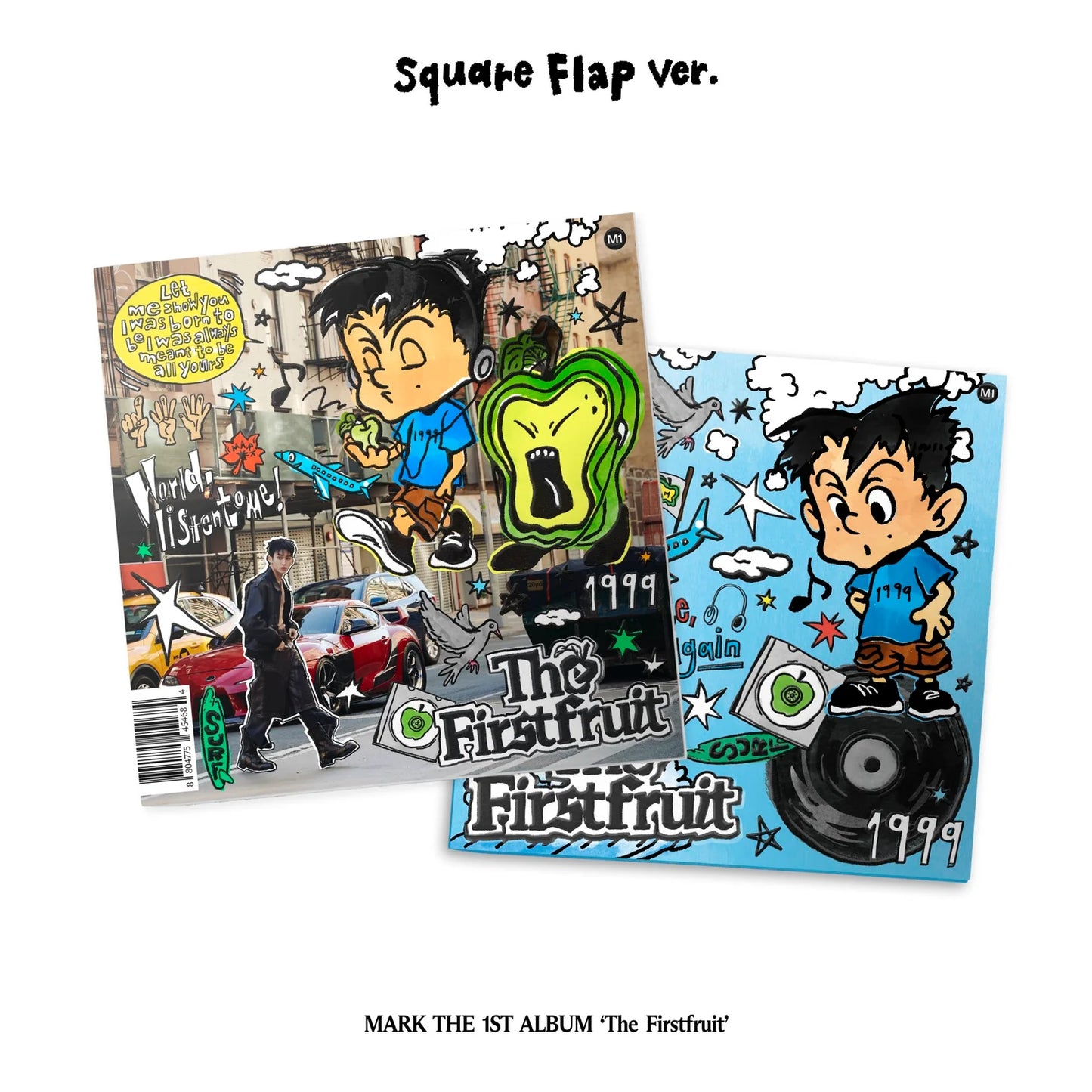 MARK (마크) 1ST FULL ALBUM - [The Firstfruit] (Square Flap Ver.)