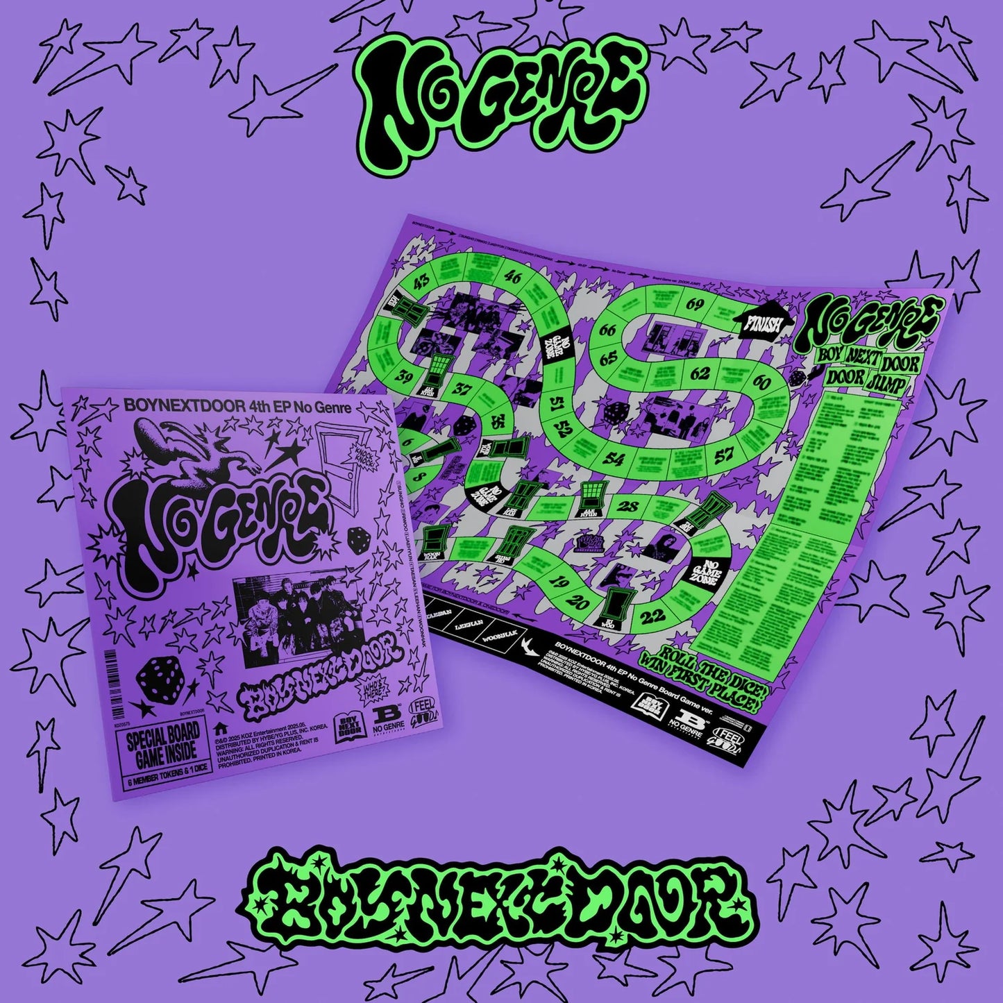 BOYNEXTDOOR (보이넥스트도어) 4TH EP ALBUM - [No Genre] (Board Game ver.)