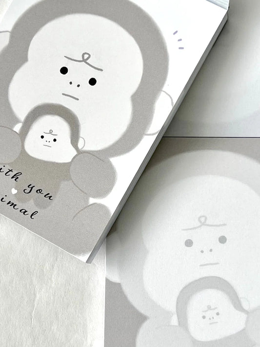 Kamio Gorilla Mini Notepad