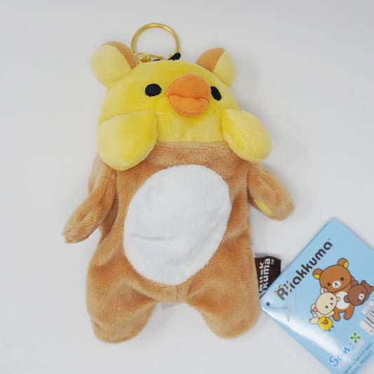 Kiiroitori in Rilakkuma Kigurumi Plush Keychain