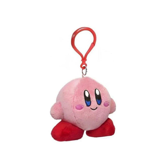 [Kirby] Standard Clip-On Plush Keychain