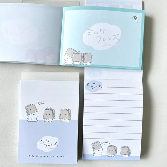 Mask Animals Mikke Friends Mini Notepad