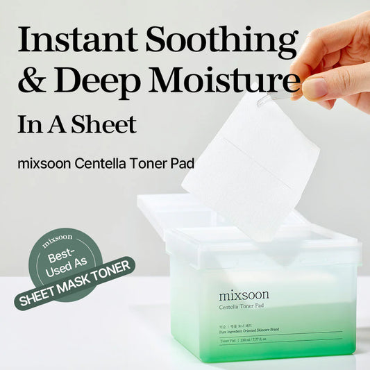 [Mixsoon] Centella Toner Pad