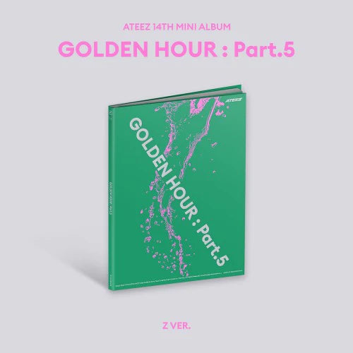 ATEEZ (에이티즈) 14th Mini Album - [GOLDEN HOUR : PART.5] (PHOTOBOOK VER)