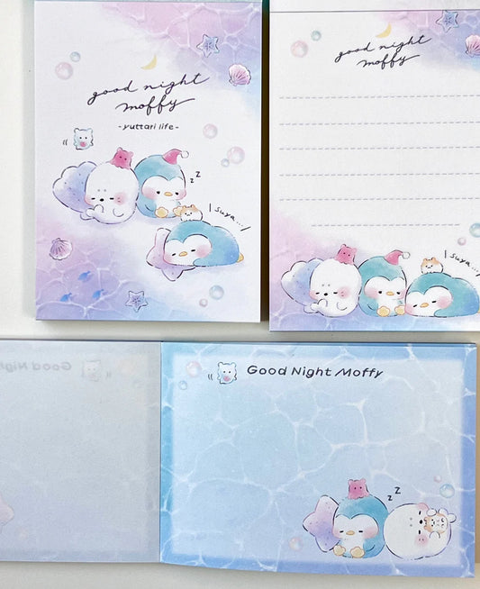 Penguin Love Mini Notepad