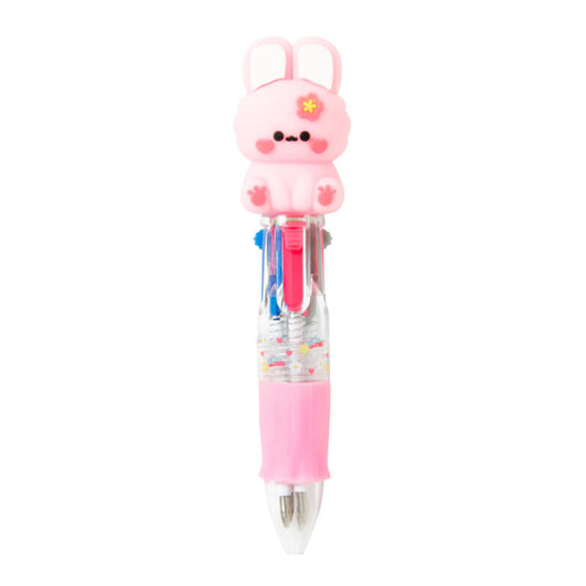 Pink Rabbit Mini 4-Color Ballpoint Pen
