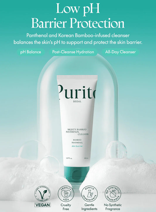 [Purito Seoul] Mighty Bamboo Panthenol Cleanser