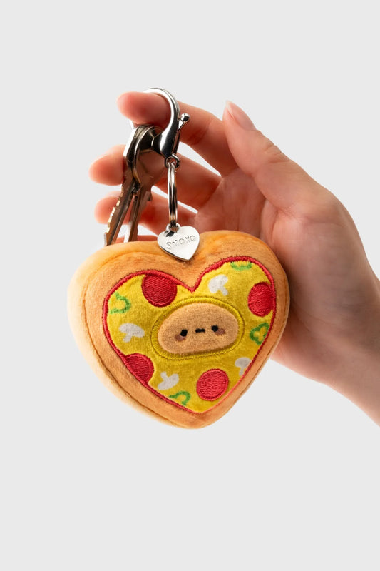 [Somoko] Pizza Heart Tayto Potato Bag Charm