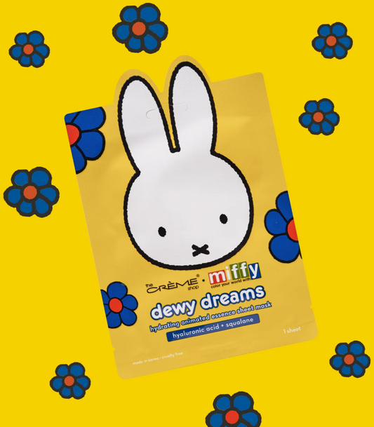 [The Crème Shop] Miffy Dewy Dreams Animated Sheet Mask