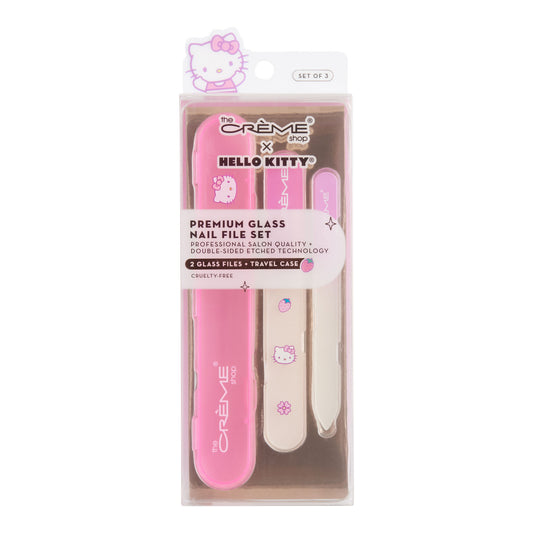 [The Crème Shop] X Hello Kitty Premium Glass Nail File Set